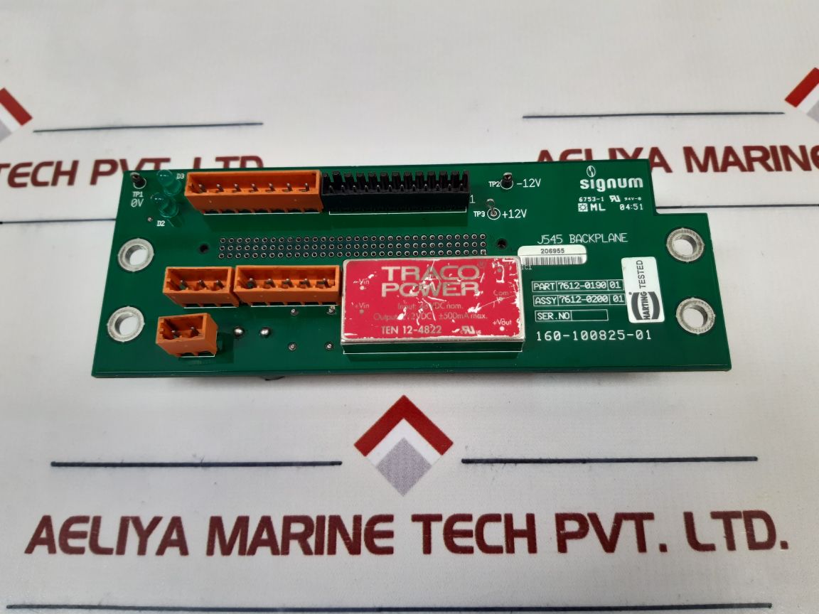 Signum 7612-0190 01 Pcb Card 160-100825-01