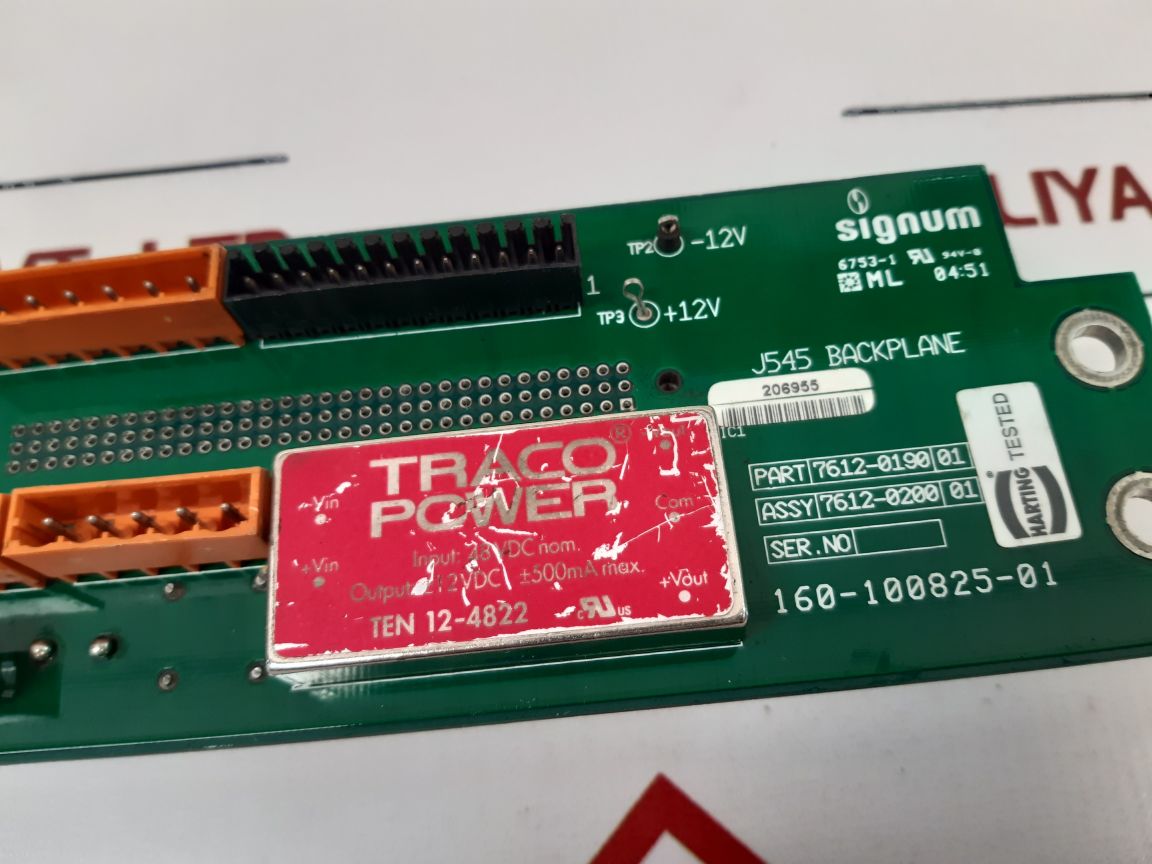 Signum 7612-0190 01 Pcb Card 160-100825-01 - Aeliya Marine Tech