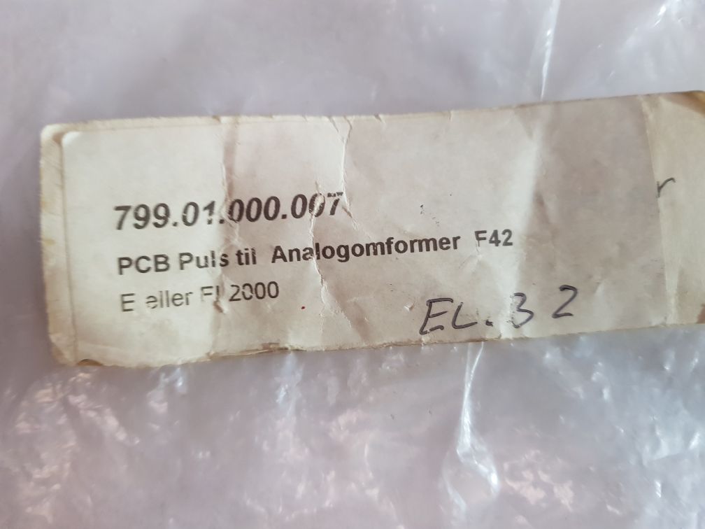 Sigurd Sorum 799.01.000.007 Pcb Card