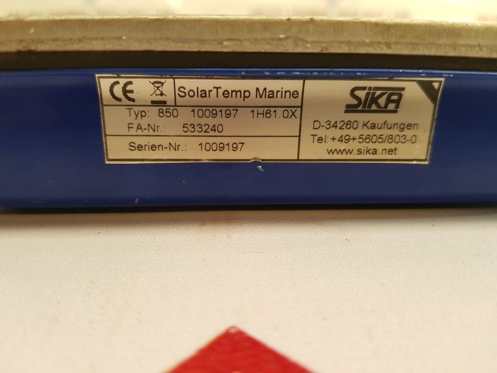 Sika 850 1009197 1H61.0X Solar Temp Marine