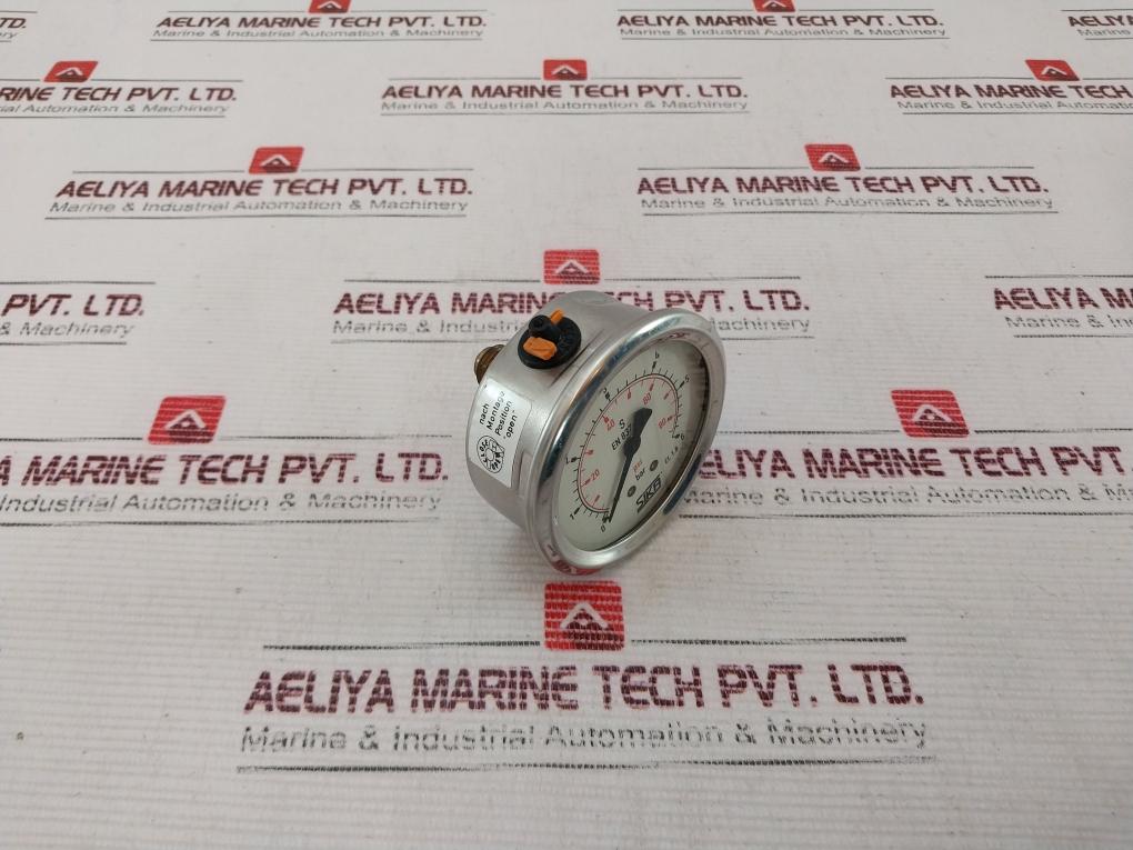 Sika En 837 Pressure Gauge 80 Bar/Psi