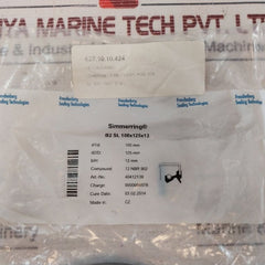 Simmerring B2 SL Sealing Ring 637.10.10.424
