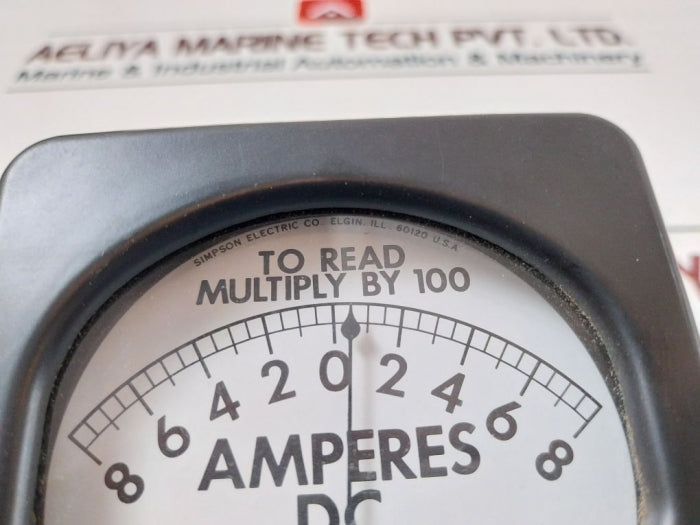 Simpson M-10485-3 Lincoln Panel Meter S08331Au 27