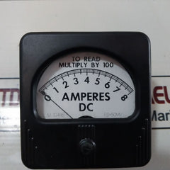 Simpson M-10485-5 Panel Meter 0-8 Dc Amperes