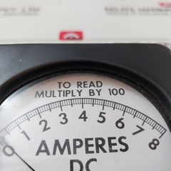 Simpson M-10485-5 Panel Meter 0-8 Dc Amperes