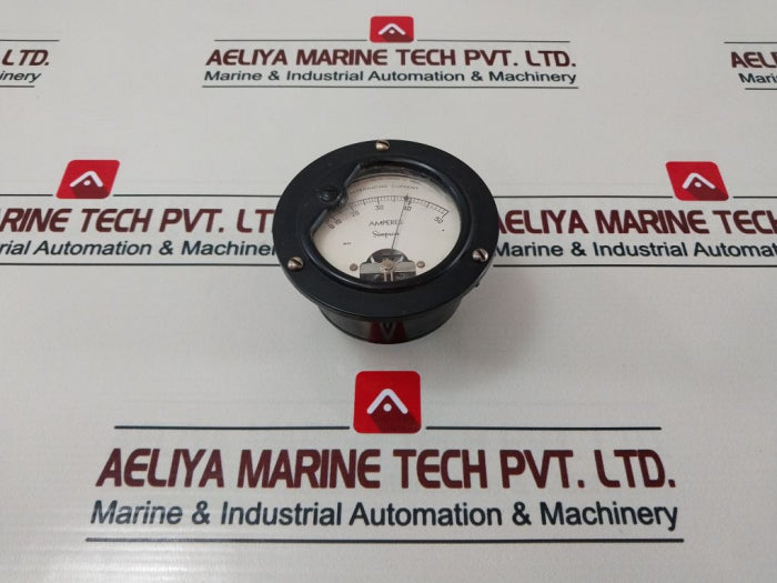 Simpson Sk525-626-5 Alternating Current Panel Meter 0-50 Amperes