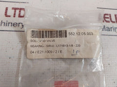 Sirai Z610A Solenoid Valve 10A 250V