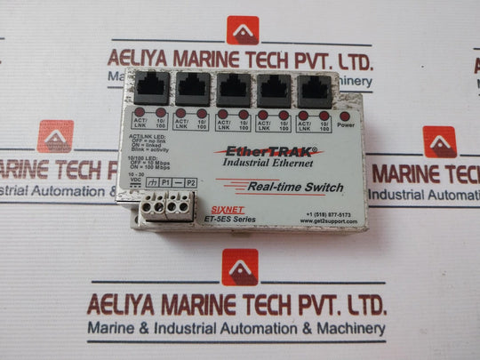 Sixnet Et-5Es-1 Industrial Ethernet Real Time Switch