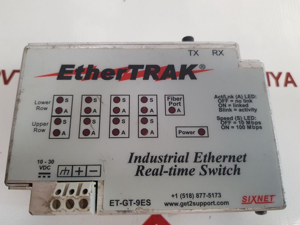 Sixnet Et-gt-9Es Ethernet Real-time Switch