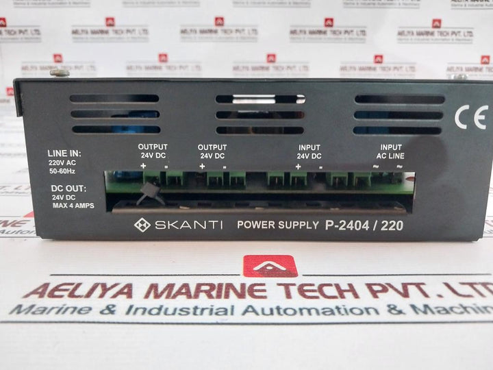 Skanti P-2404/220 Power Supply 24V Dc Max 4 Amps