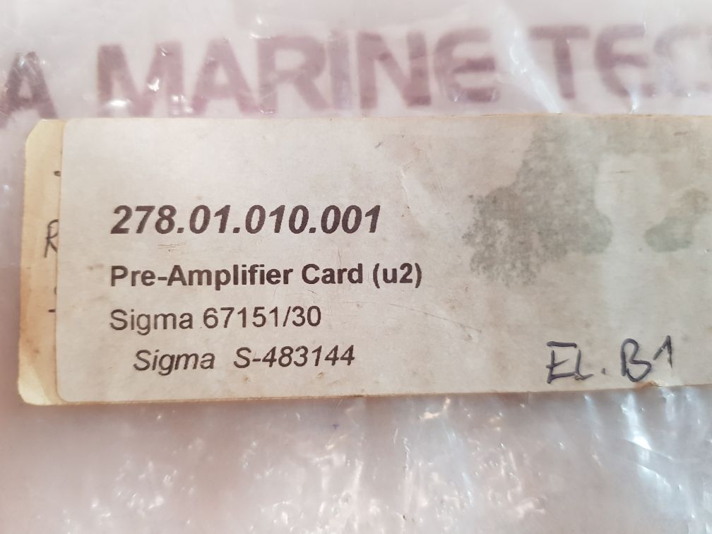 Skarpenord Sigma S-483144 Pre-amplifier Card