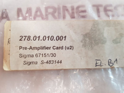 Skarpenord Sigma S-483144 Pre-amplifier Card