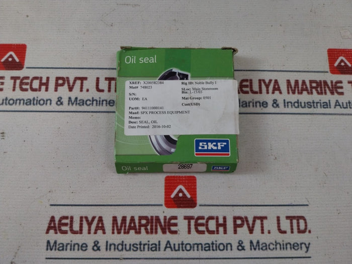 Lot of 3X Skf 28697 Oil Shaft Seal 94111000141