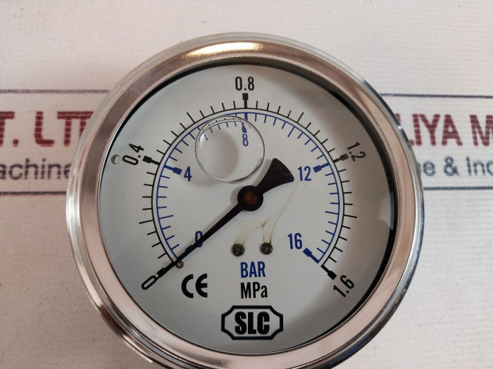 SLC 20130620 1/2" Pf Pressure Gauges 0-16 Bar