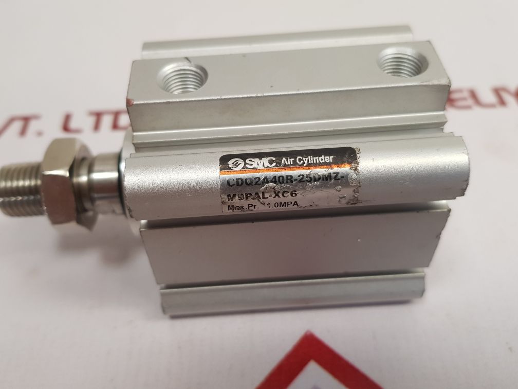 Smc Cdq2A40R-25Dmz-m9Pal-xc6 Air Cylinder