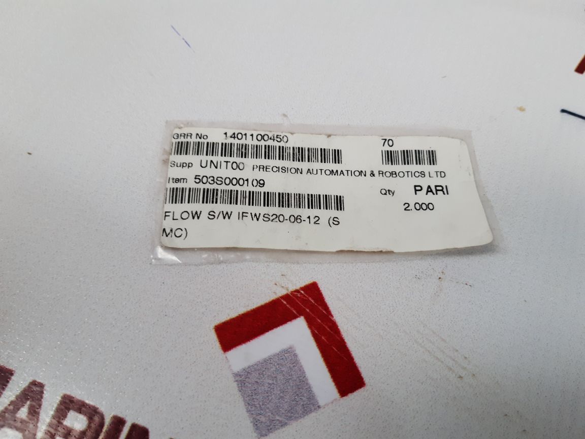 Smc I-ifw520-06-12 Flow Switch 06 Mpa