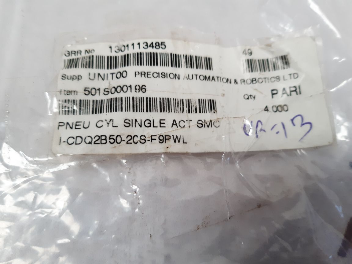 Smc I Cdq2B50-20S Compact Cylinder