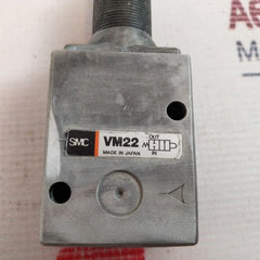 SMC VM22 Roller Lever Pneumatic Manual Control Valve
