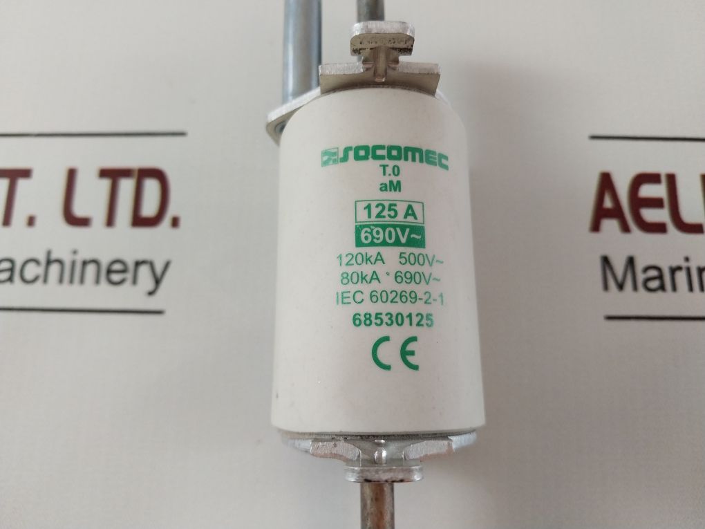 Socomec 68530125 Fuse 120Ka 500V 690V Iec 60269-2-1
