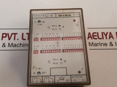 Soglia/Sc/5 20 21 Input Output Relay Time 100V-60Hz