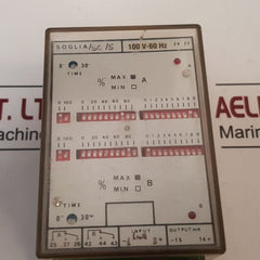 Soglia/Sc/5 20 21 Input Output Relay Time 100V-60Hz