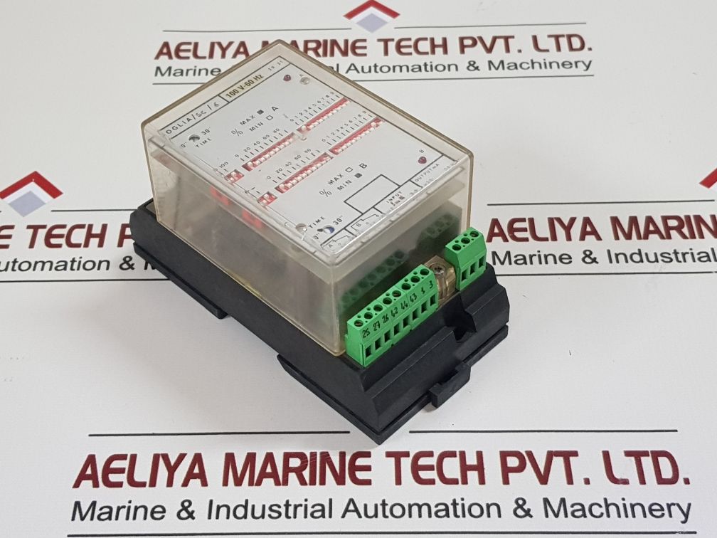 Soglia/Sc/6 20 21 Input Output Relay Time 100 V-60 Hz