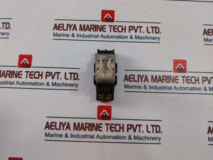 Soke Jqx-13F-ly2C Relay With Base 10A 250Vac 30Vdc