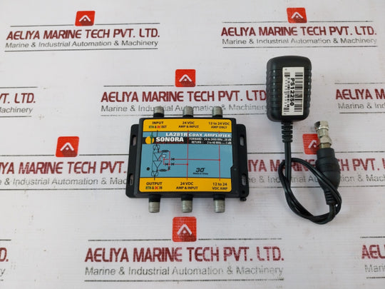 Sonora La281R Digital Dbs & Atsc Tv Distribution Amplifier 0.15A 24Vdc 50/60Hz
