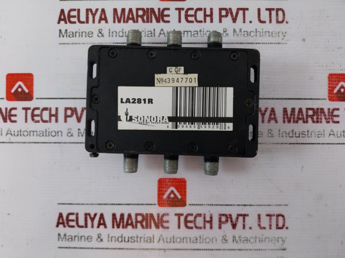 Sonora La281R Digital Dbs & Atsc Tv Distribution Amplifier 0.15A 24Vdc 50/60Hz