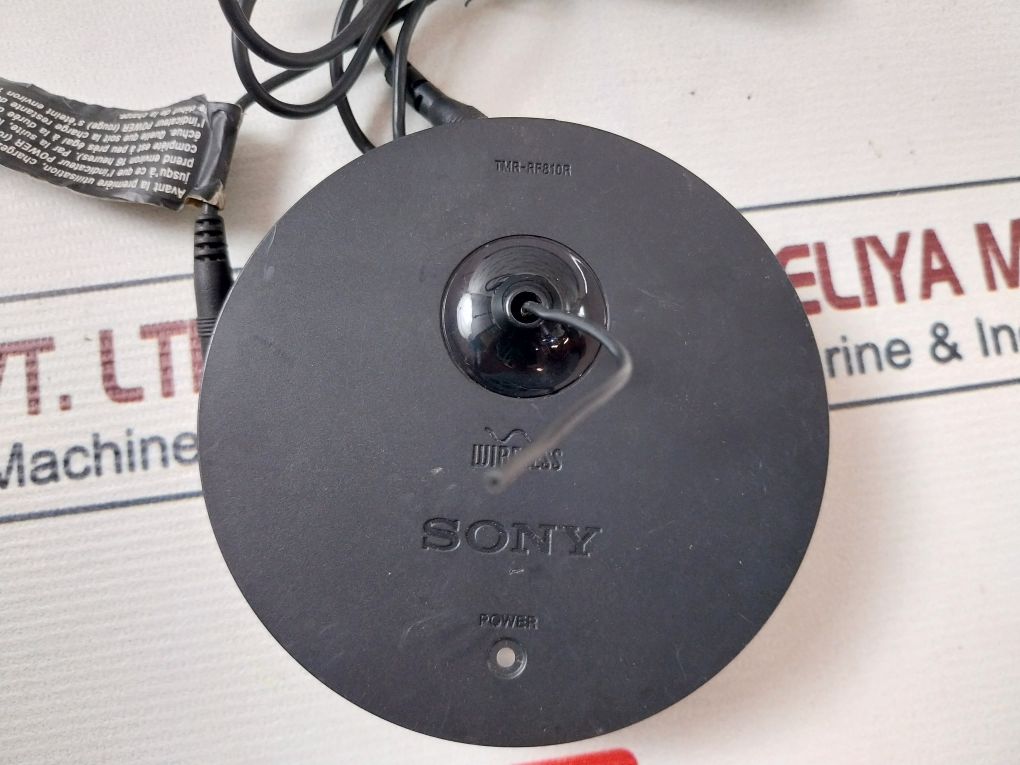 Sony Tmr-rf810R Wireless Rf Stereo Transmitter Charging Base Dock Headphone