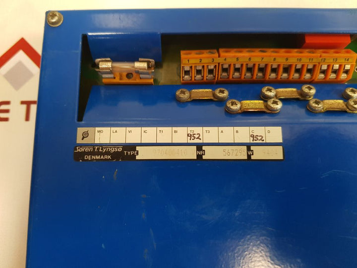Soren T. Lyngso Ums 2000 Basic Alarm Panel 970400410 V