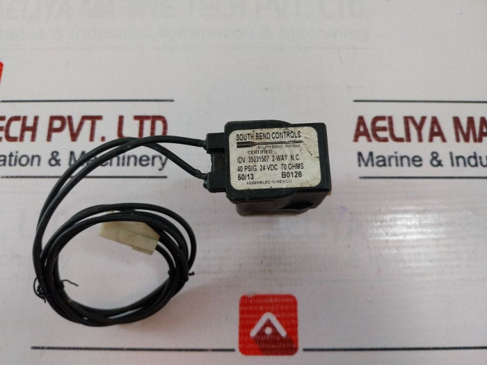 South Bend Controls Idv 35031507 2-way Valve 40 Psig 24Vdc 70 Ohms