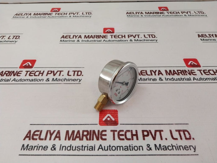 Span Hitek Pgs -15 To 150 Psi Pressure Gauge 1/4” Bsp