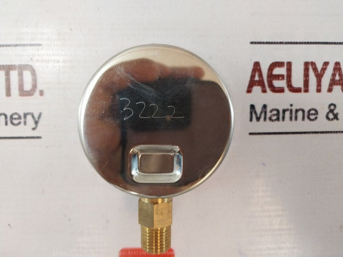 Span Hitek Pgs -15 To 150 Psi Pressure Gauge 1/4” Bsp