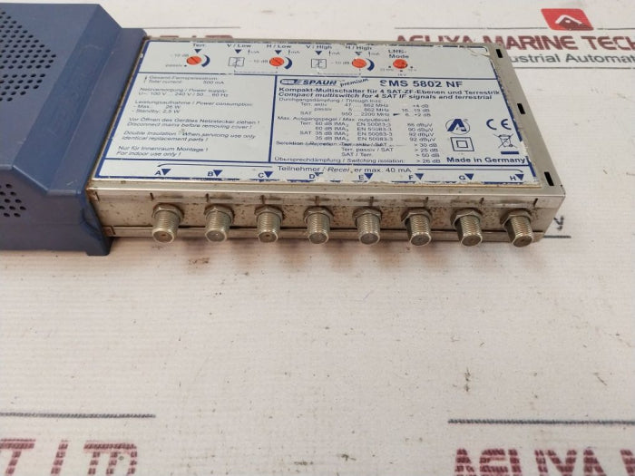 Spaun Sms 5802 Nf Compact Multiswitch For 4 Sat If Signal And Terrestrial