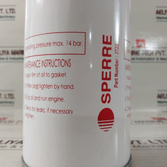 Sperre 3722 Spin-on Oil Filter 1"12 Unf
