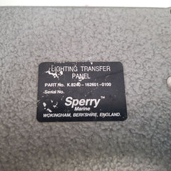 Sperry Marine K.8240-162601-0100 Lighting Transfer Panel