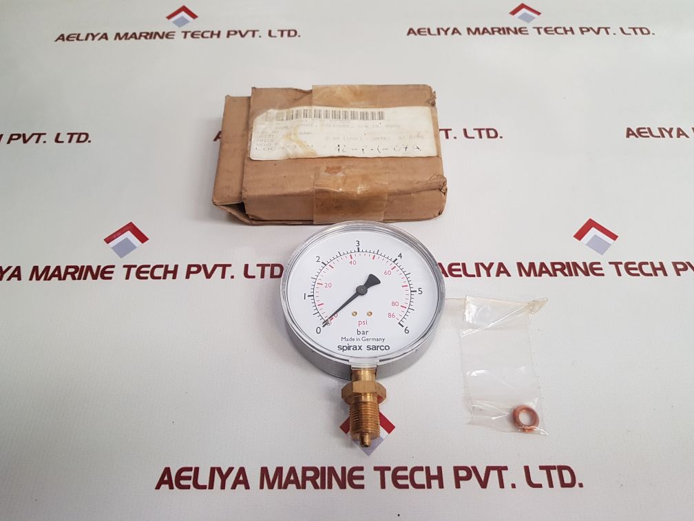 Spirax Sarco 759.0.51.02.008 Pressure Gauge