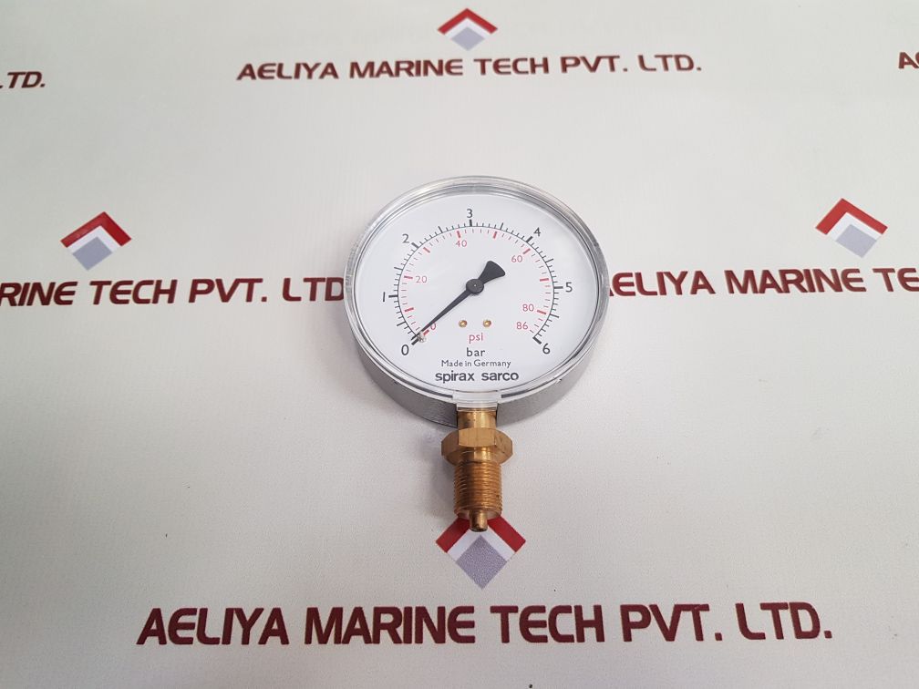 Spirax Sarco 759.0.51.02.008 Pressure Gauge - Aeliya Marine Tech