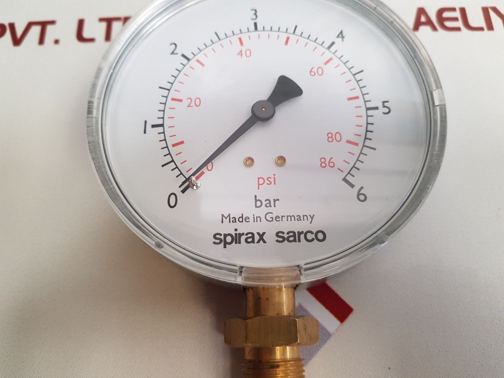 Spirax Sarco 759.0.51.02.008 Pressure Gauge - Aeliya Marine Tech