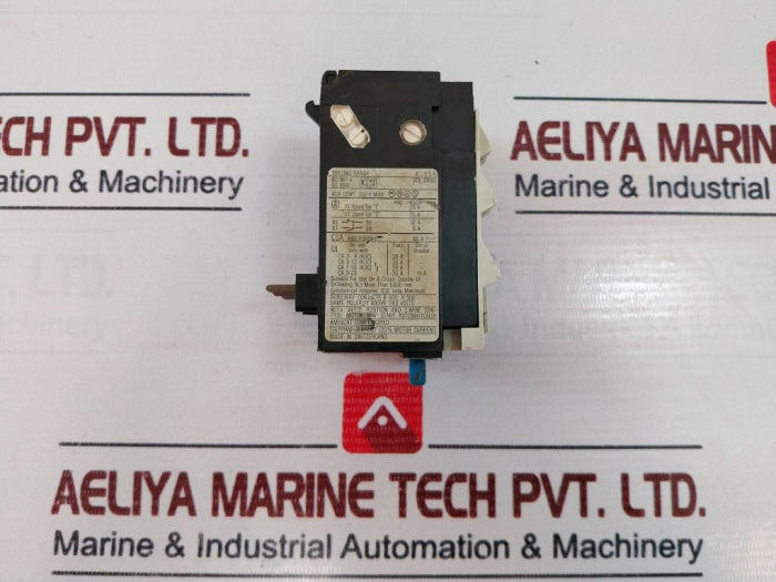 Sprecher+Schuh Ct 3-12 Overload Relay 600V Ac Max