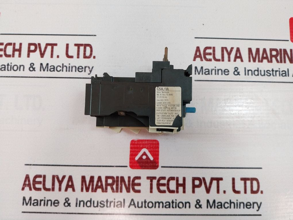Sprecher+Schuh Ct 3-12 Overload Relay 600V Ac Max