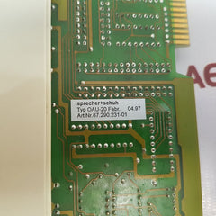 Sprecher+Schuh Oau-20 Analog Output Module 87.290.231-01
