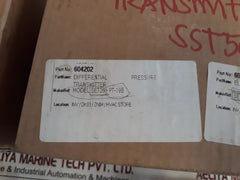 Spriano 604202/604323 Differential Pressure Transmitter Sst5 6