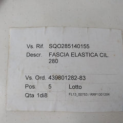 Lot Of 7X Fascia Elastica Sqo285140155 Cylinder 280 Piston Ring