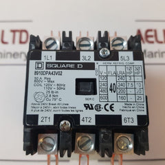 Square D 8910Dpa43V02 Definite Purpose Contactor
