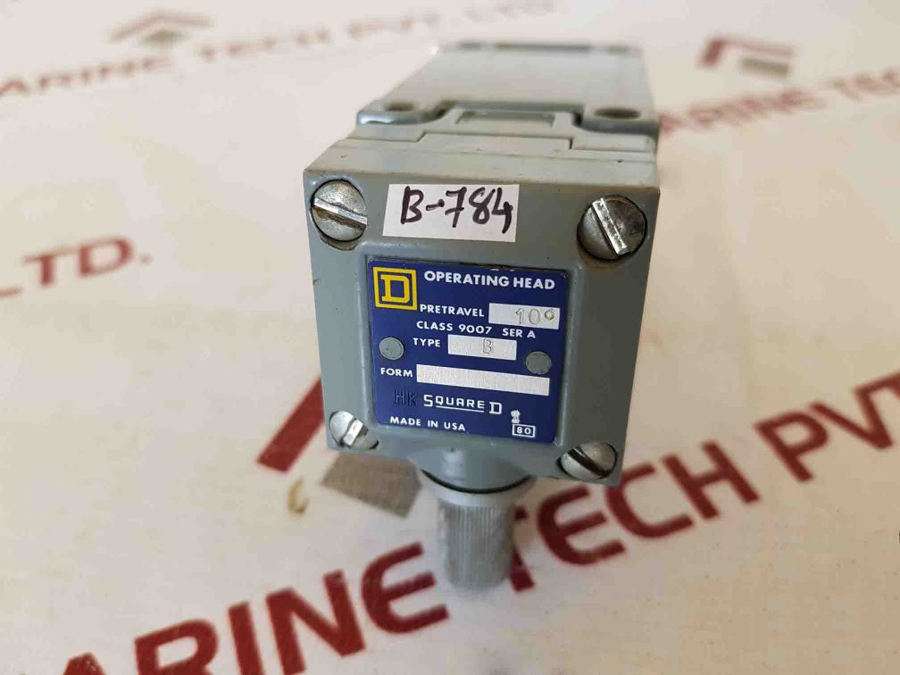 Square D Ser.A 9007C54B2 Limit Switch Unit