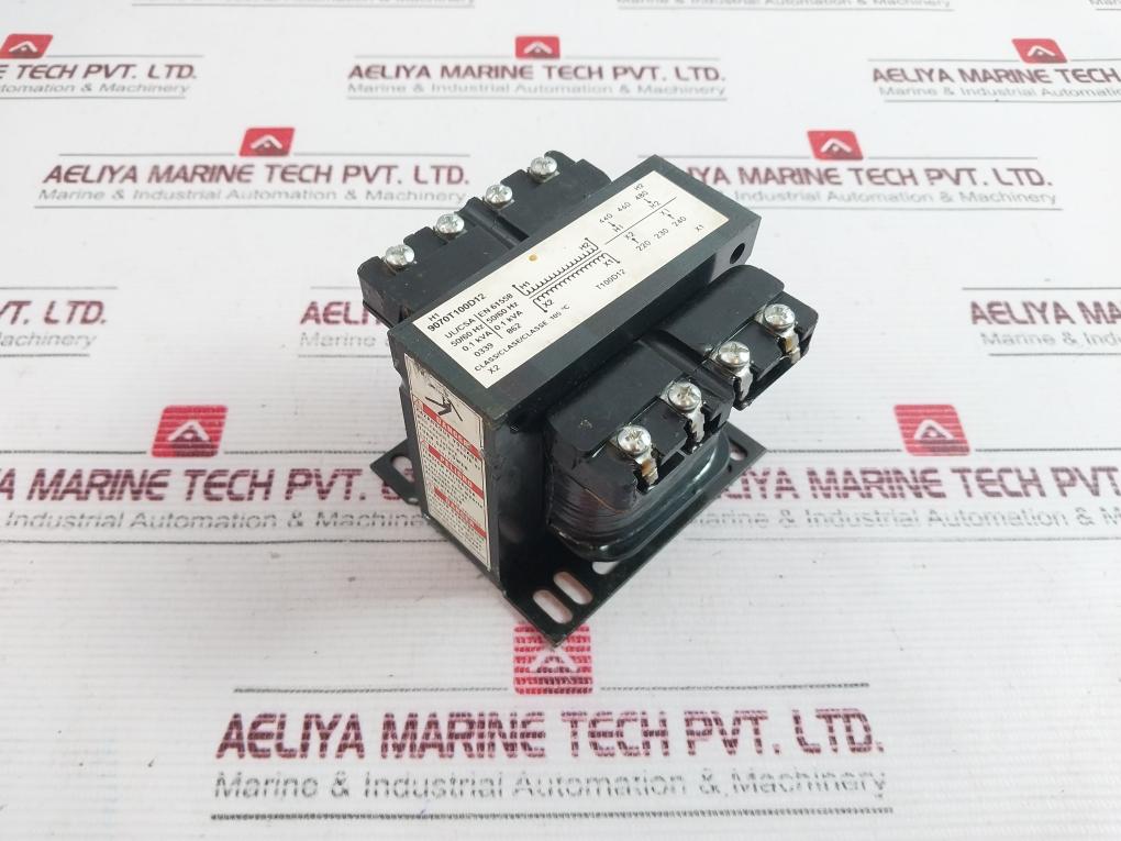 Square D 9070T100D12 Industrial Control Transformer 440 Vac-240 Vac