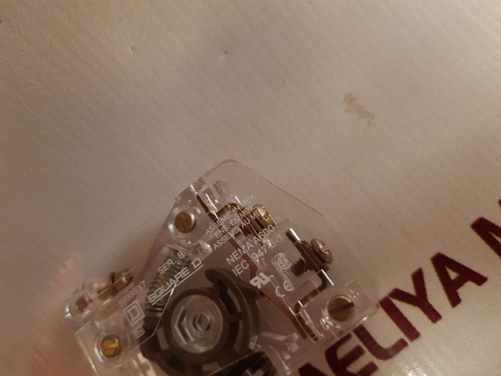 Square D 9999Sx7 Ser. B Auxiliary Contact Kit