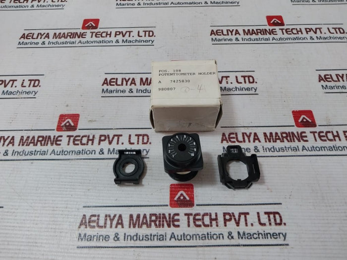 Square D D1R1S Potentiometer Holder Knob 19107